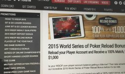 WSOP.com NV NJ deposit bonus