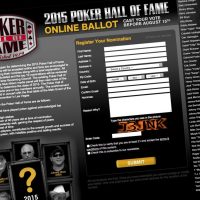 Scheinberg PokerStars Poker Hall of Fame