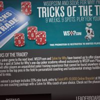 WSOP Tricks of Trade