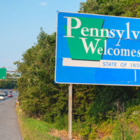 Pennsylvania saw a deline in online poker revenue in January.