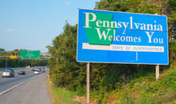 Pennsylvania saw a deline in online poker revenue in January.