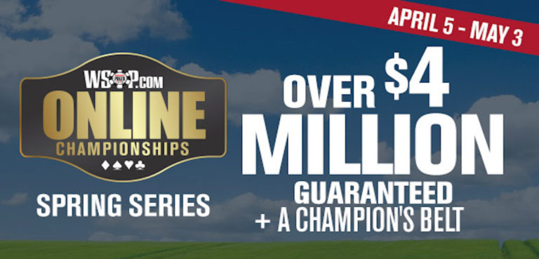 WSOP.com Packs $4 Million Spring Championships After Huge Super Series