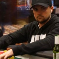 Former Sopranos actor Robert Iler at the poker table.