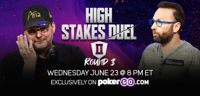 Hellmuth, Negreanu Square Off This Week in Third PokerGO ‘High Stakes Duel’ Match