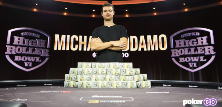 Australia’s Michael Addamo Continues Hot Streak With Super High Roller Bowl Title