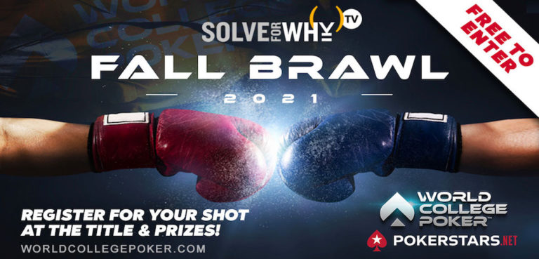 Study Session: World College Poker Teams Up With PokerStars This Weekend for Fall Brawl