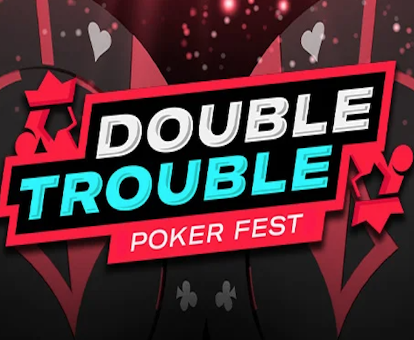 Partypoker US is launching the Double Trouble Poker Fest with 40 events running in Michigan, Pennsylvania, and Michigan through Jan. 30.