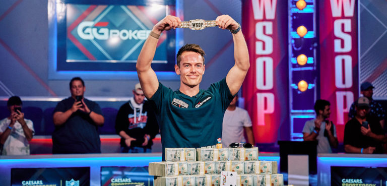 Espen Jorstad Rides Final Table Chip Lead to WSOP Main Event Title and $10 Million