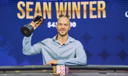 The action concluded in the Poker Masters on Tuesday in Las Vegas with Sean Winter winning the championship purple jacket.