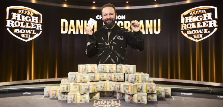 Daniel Negreanu Faced Potential Losing Year Before Winning Super High Roller Bowl Title, Reverses That With $3.3 Million Win