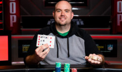 A couple of players locked up their second bracelets in action over the last week in the World Series of Poker Online at WSOP.com.
