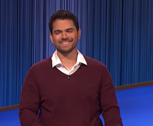 Former poker pro Cris Pannullo, of Ocean City, New Jersey, has racked up 10 wins on the popular 'Jeopardy!' game show.