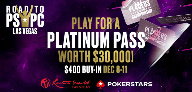 PokerStars ‘Road to PSPC’ Event Heads to Las Vegas With Chance to Win Platinum Pass