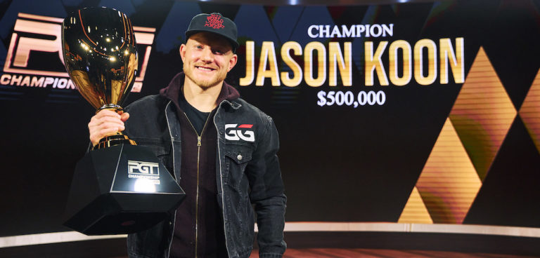 On a Roll: Jason Koon Wins PokerGO Tour Championship; First Quarter of 2023 Schedule Also Released