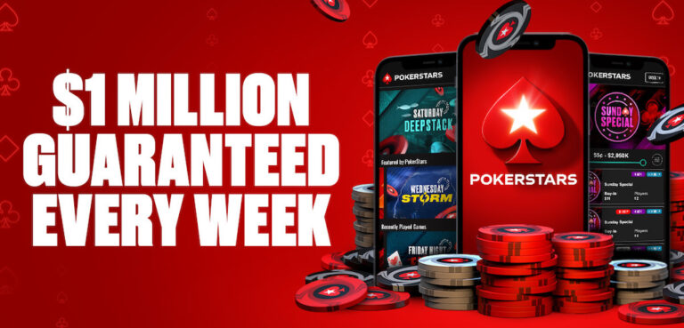 PokerStars Revamps Michigan-New Jersey Lineup With $1 Million on the Line Each Week; $500K for PA