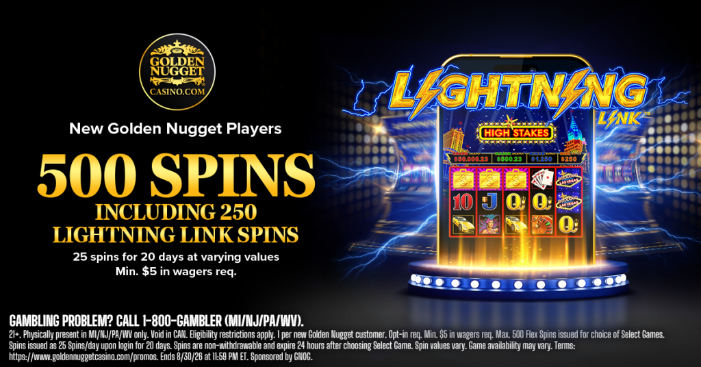 Golden Nugget Welcome Offer August 2026