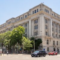 John A. Wilson Building, home of the D.C. Council, on a sunny day in Washington