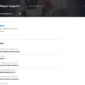 Screenshot of support.clubwptgold.com: Home - Player Support
